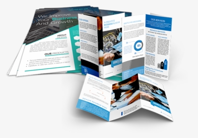 Brochures And Flyers - Brochure Flyer Png, Transparent Png, Transparent PNG