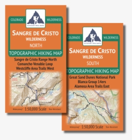 Sangre De Cristo Wilderness Map Pack - Map, HD Png Download, Transparent PNG