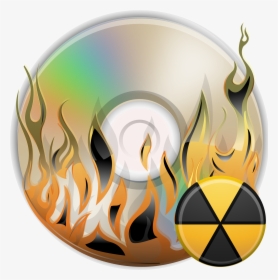 Movie Clipart Disc - Cd Burn Logo, HD Png Download, Transparent PNG