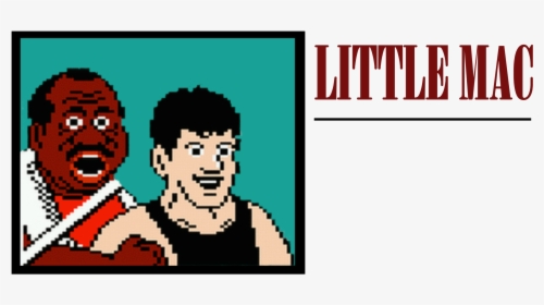 Transparent Mike Tyson Png - Little Mac Punch Out Nes, Png Download, Transparent PNG