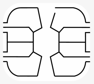 Chip Logo Black And White - Imagem De Chip Em Png, Transparent Png, Transparent PNG