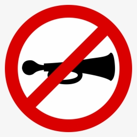 No Sounding Of Vehicle Horn - Do Not Sound Horn, HD Png Download, Transparent PNG