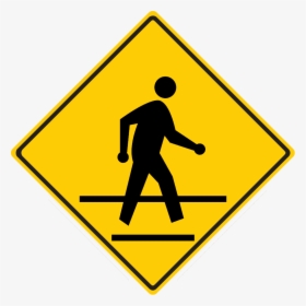 Thai Road Sign T 56 - Pedestrian Crossing Sign Clip Art, HD Png Download, Transparent PNG