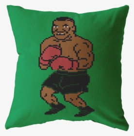 Retro Mike Tyson Punchout Inspired Pillow   Class - Pillow, HD Png Download, Transparent PNG