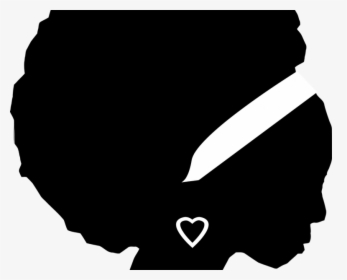Profile Of A Black Woman - Symbol For African American, HD Png Download, Transparent PNG