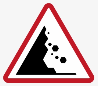 Clip Art File Philippines W L - Beware Of Falling Rocks Sign, HD Png Download, Transparent PNG