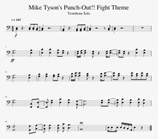 Mike Tyson S Punch-out Fight Theme - Havana Sheet Music Trumpet, HD Png Download, Transparent PNG