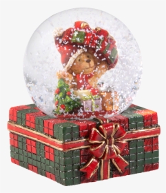 Snow Globe Teddy S Gifts - Christmas Ornament, HD Png Download, Transparent PNG
