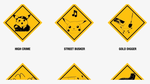Pokemon Road Sign, HD Png Download, Transparent PNG