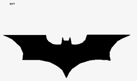 Batman Bat-signal Stencil Decal Logo - Batman Dark Knight Logo, HD Png Download, Transparent PNG