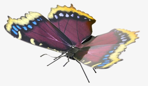 Metal Earth Butterflies - Metal Earth Mourning Cloak, HD Png Download, Transparent PNG