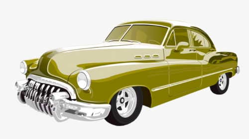 Vintage Car Vector No Background, HD Png Download, Transparent PNG