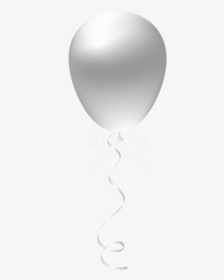 White Balloon Png - Transparent Background White Balloon Png, Png Download, Transparent PNG