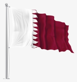 Qatar Waving Flag - Waving Italy Flag Png, Transparent Png, Transparent PNG