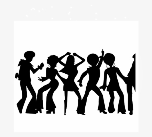 Bw Disco Svg Clip Arts - Party People Clipart, HD Png Download, Transparent PNG