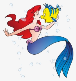 Free Mermaid Clipart Free Images - Little Mermaid Ariel Clipart, HD Png Download, Transparent PNG