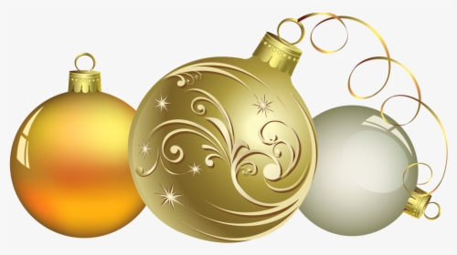 Christmas Decoration Free Png Transparent Background - Gold Christmas Design Backgrounds, Png Download, Transparent PNG