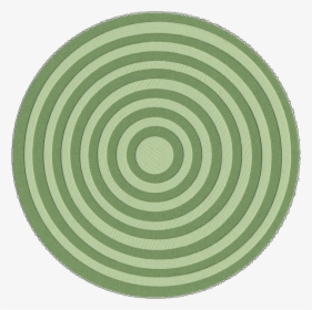 Green Concentric Circles B - Stare At The Center Gif, HD Png Download, Transparent PNG