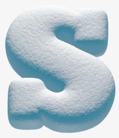 Snowball Font - Letter S Snow Png, Transparent Png, Transparent PNG