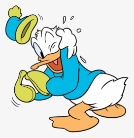Winter Season Clip Art - Donald Duck Throwing Snowballs, HD Png Download, Transparent PNG