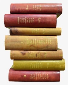 Book Stack Books Antiquariat Free Picture - Transparent Stack Of Books, HD Png Download, Transparent PNG