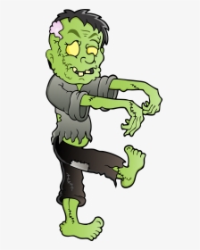 Transparent Background Cartoon Zombie Png, Png Download, Transparent PNG