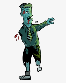The Tale Of The Never-ending Story Zombie - Cartoon, HD Png Download, Transparent PNG