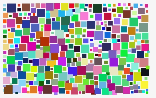 Prismatic Abstract Squares - Visual Arts, HD Png Download, Transparent PNG