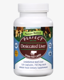 Perfect Desiccated Liver - Perfect Desiccated Liver Capsules, HD Png Download, Transparent PNG