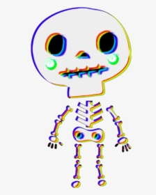 Transparent Cute Halloween Skeleton Clipart, HD Png Download, Transparent PNG