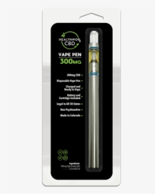 300mg Cbd Disposable Vape Pen By Healthworxcbd, HD Png Download, Transparent PNG
