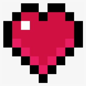 Pixel Art Heart, HD Png Download, Transparent PNG