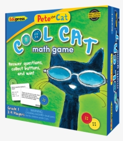 Pete The Cat Cool Cat Math Game, HD Png Download, Transparent PNG