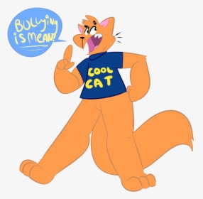 That Kid Kicked Sand In Cool Cat - Cool Cat Fanart, HD Png Download, Transparent PNG