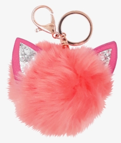 05 Keychain Pink Front - Keychain, HD Png Download, Transparent PNG
