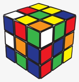 Rubik's Cube Gif Transparent, HD Png Download, Transparent PNG