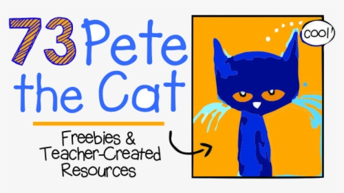 Pete The Cat Cool Freebies And Teaching Resources Transparent - Pete The Cat Freebie, HD Png Download, Transparent PNG