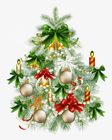 With Snowy Tree Christmas Transparent Free Hd Image, HD Png Download, Transparent PNG