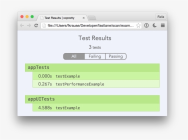Img/actions/scanhtml - Fastlane Test Report, HD Png Download, Transparent PNG