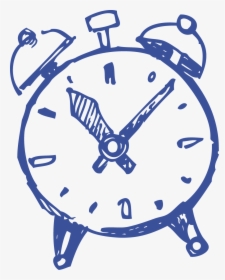 Alarm Hand Painted Transprent Handpainted Png Free - Dibujo De Reloj Png, Transparent Png, Transparent PNG