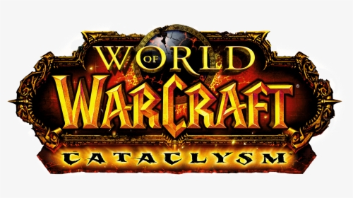 Warcraft Logo Png Transparent Image - World Of Warcraft Cataclysm Logo Png, Png Download, Transparent PNG