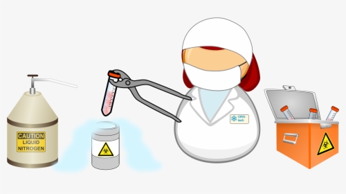 This Free Icons Png Design Of Cryogenic Facility Worker - Cryogenic Clipart, Transparent Png, Transparent PNG