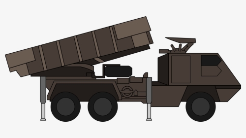 Angle,military Vehicle,weapon - Missile Launcher Truck Png, Transparent Png, Transparent PNG