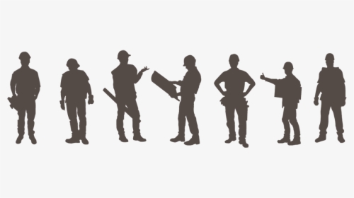 Workers Pictures - Construction Worker Silhouette, HD Png Download, Transparent PNG
