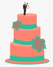 Cake Clip Art At - 2 Tier Cake Clipart Png, Transparent Png, Transparent PNG