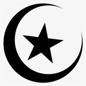 Symbol,crescent,line - Símbolo De Los Islamicos, HD Png Download, Transparent PNG