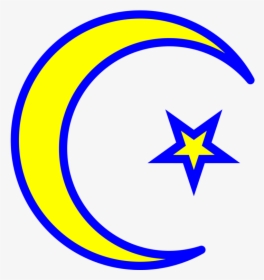 Islam Symbol Png - Chand Tara Muslim Logo, Transparent Png, Transparent PNG