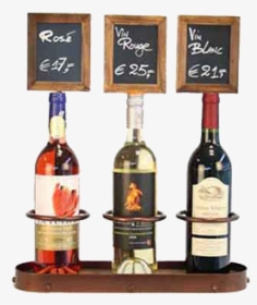 Wine Bottle Table Display, HD Png Download, Transparent PNG