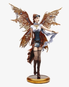 Jess Steampunk Fairy Statue - Steampunk Fairy Statue, HD Png Download, Transparent PNG