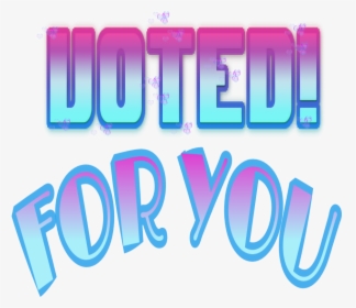 #voted - Graphic Design, HD Png Download, Transparent PNG